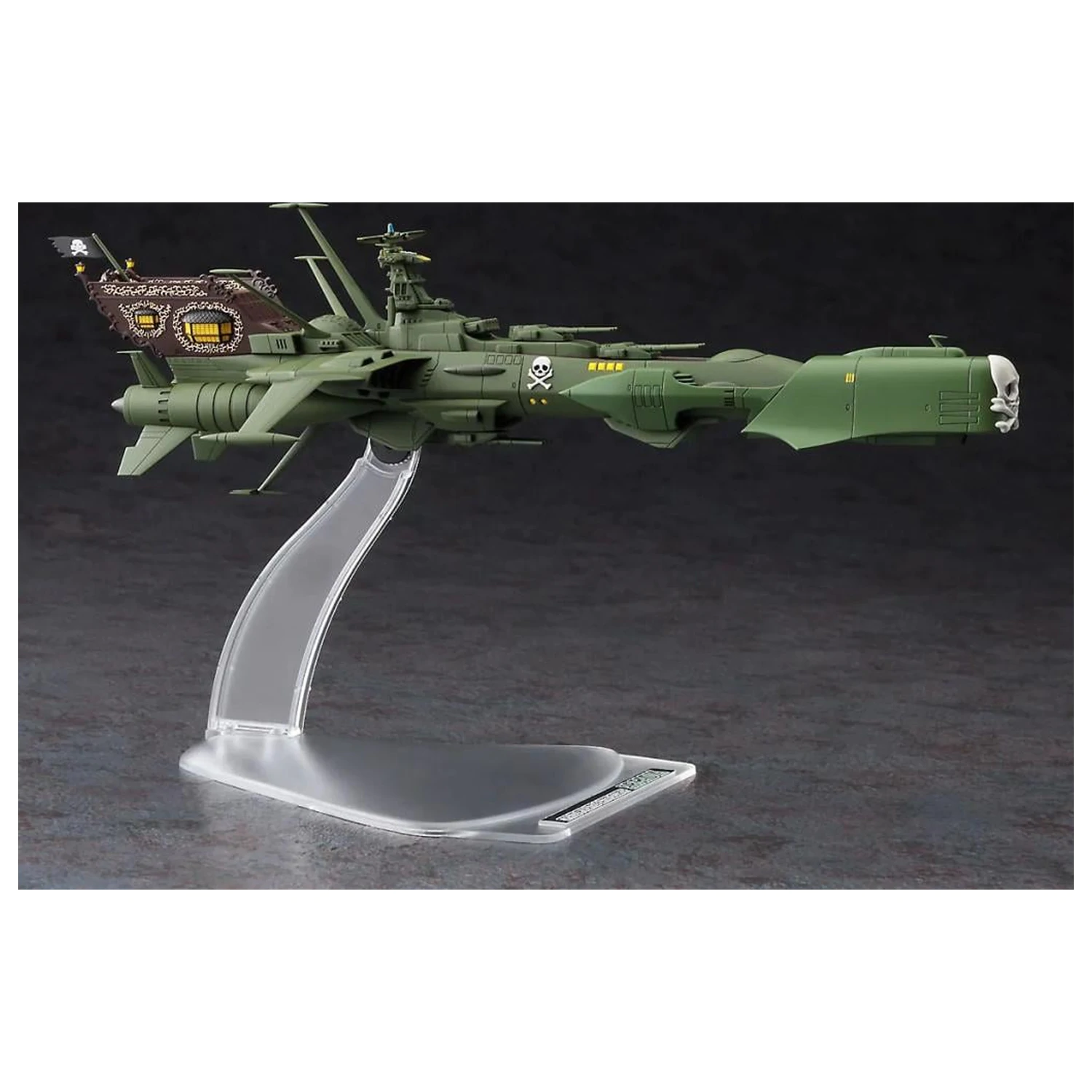 Space Pirate Captain Harlock Battleship Arcadia Plastikový model 1/2500 produktová fotografia