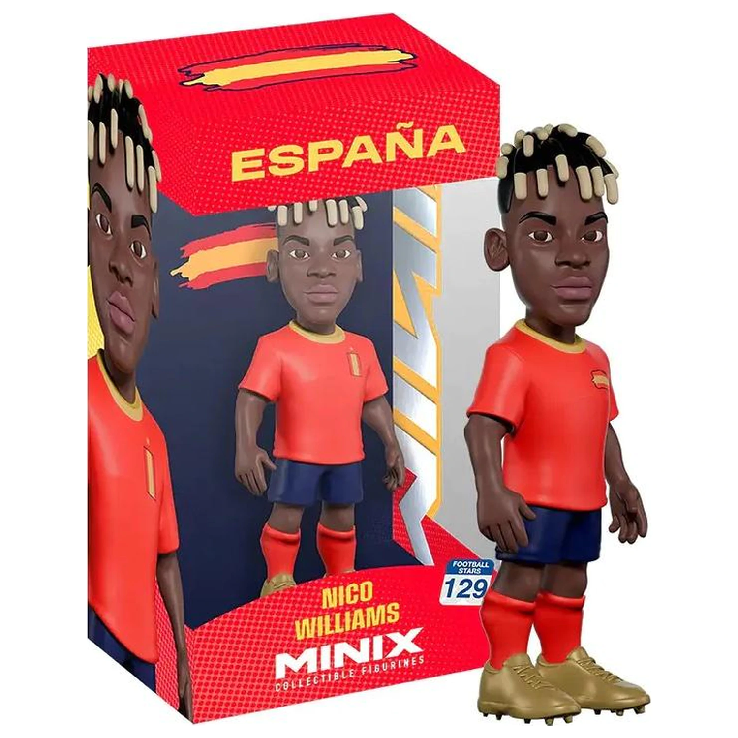 SPAIN Williams figúrka Minix World Cup produktová fotografia