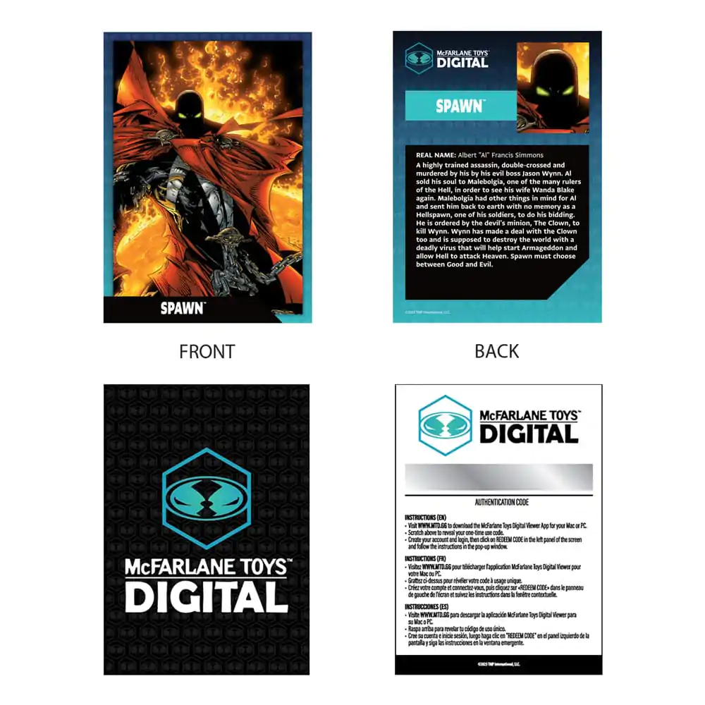 Spawn PVC Socha 1/7 Spawn #95 30th Anniversary (McFarlane Digital) 25 cm produktová fotografia