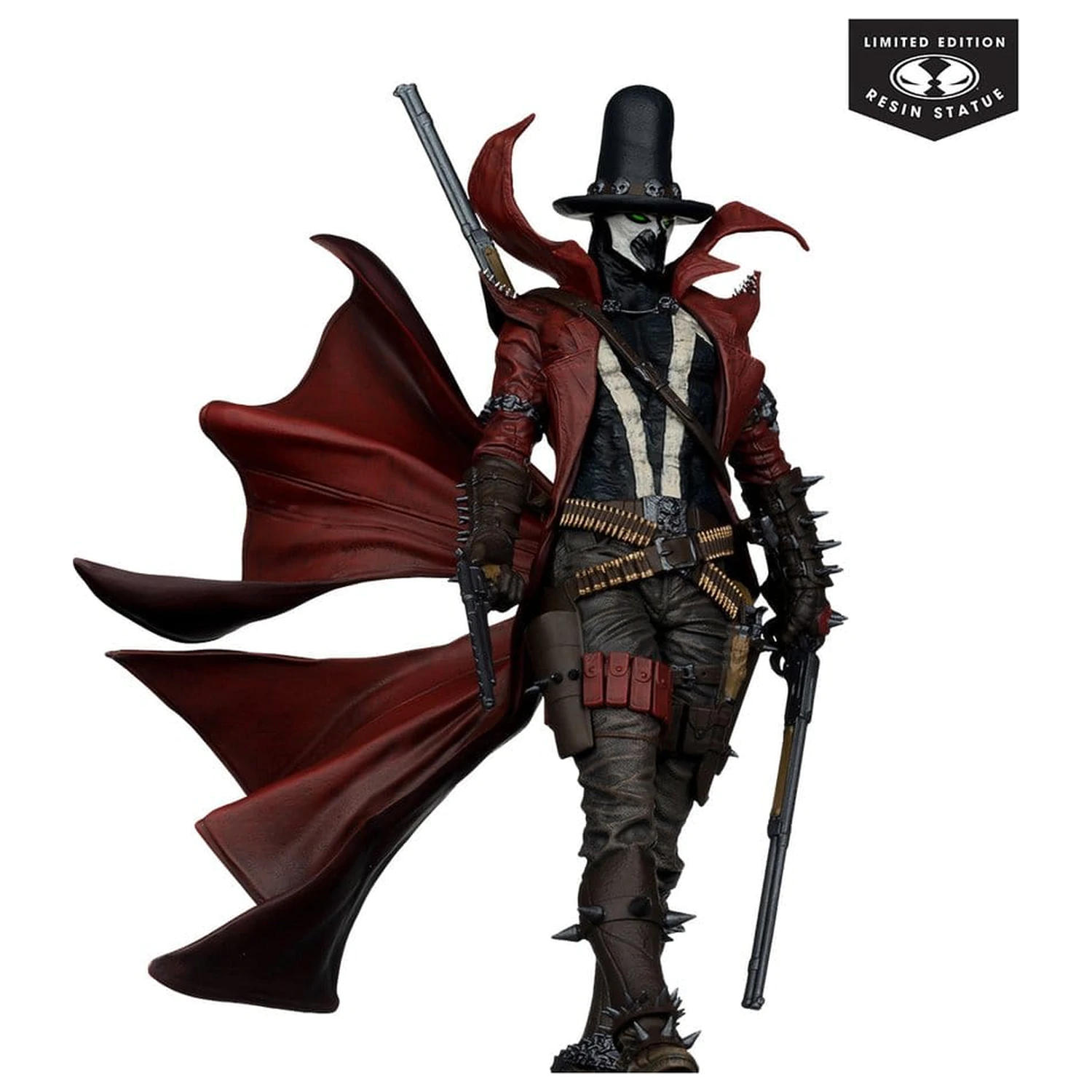 Spawn Black White & Red All Over 1/10 Socha Gunslinger Spawn by Todd McFarlane 23 cm produktová fotografia