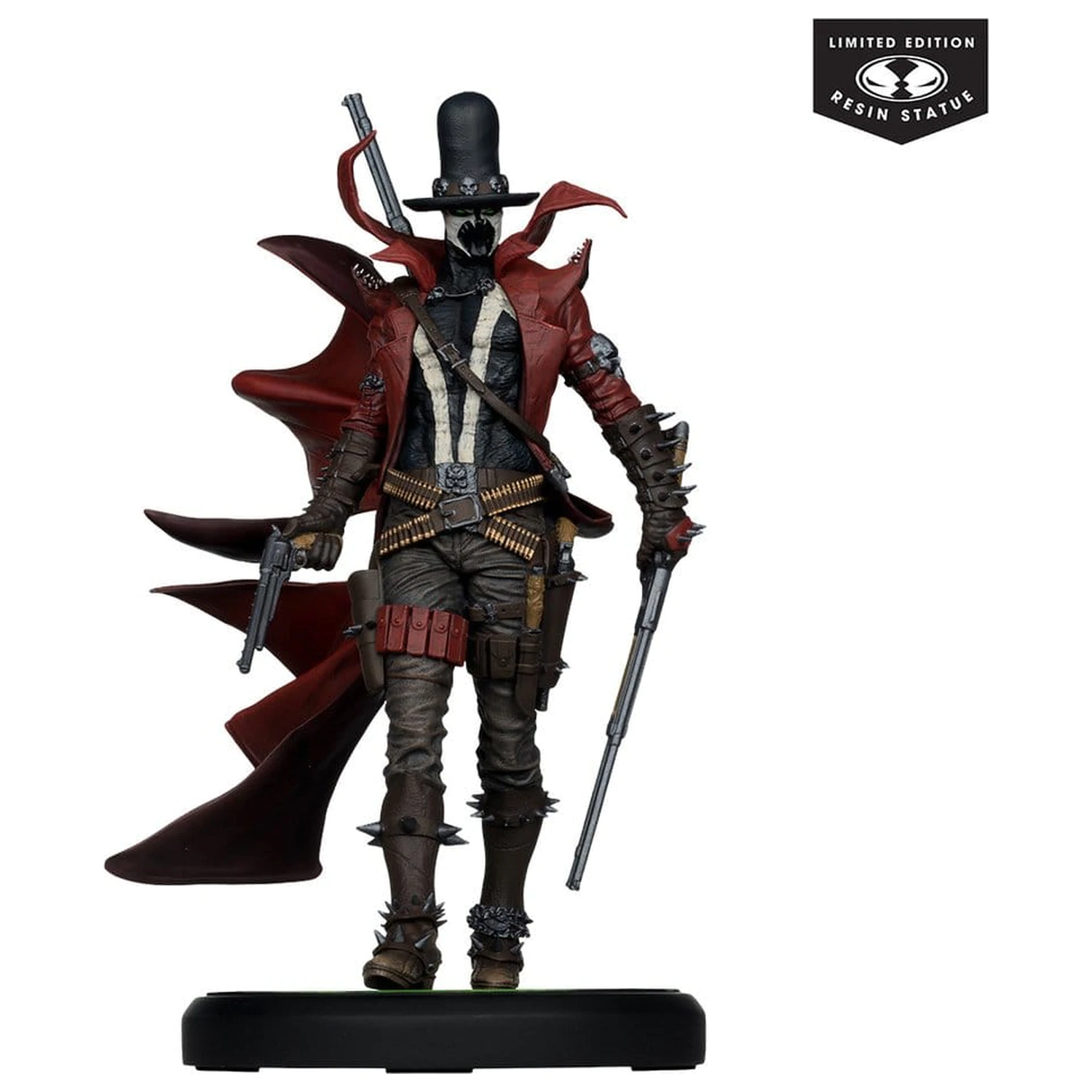 Spawn Black White & Red All Over 1/10 Socha Gunslinger Spawn by Todd McFarlane 23 cm produktová fotografia