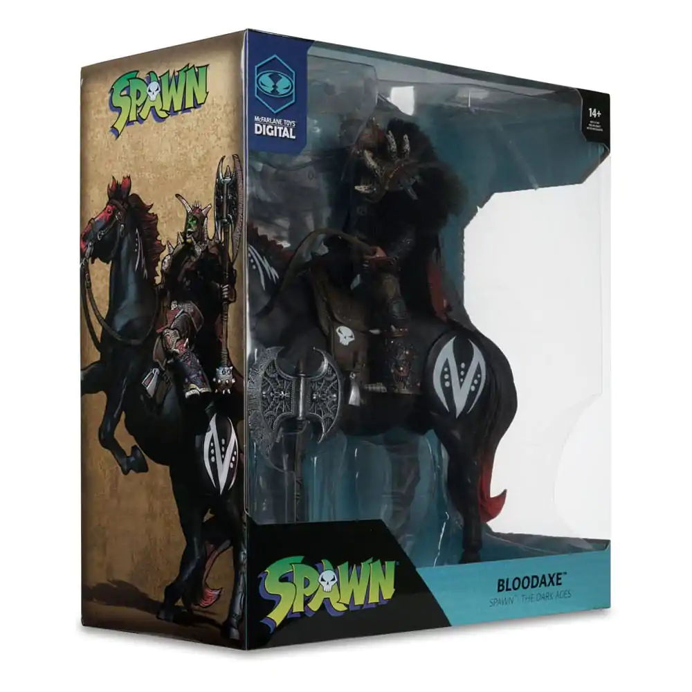 Spawn Akčné figúrky 2-Pack Bloodaxe with Horse (Spawn: The Dark Ages) 18 cm produktová fotografia