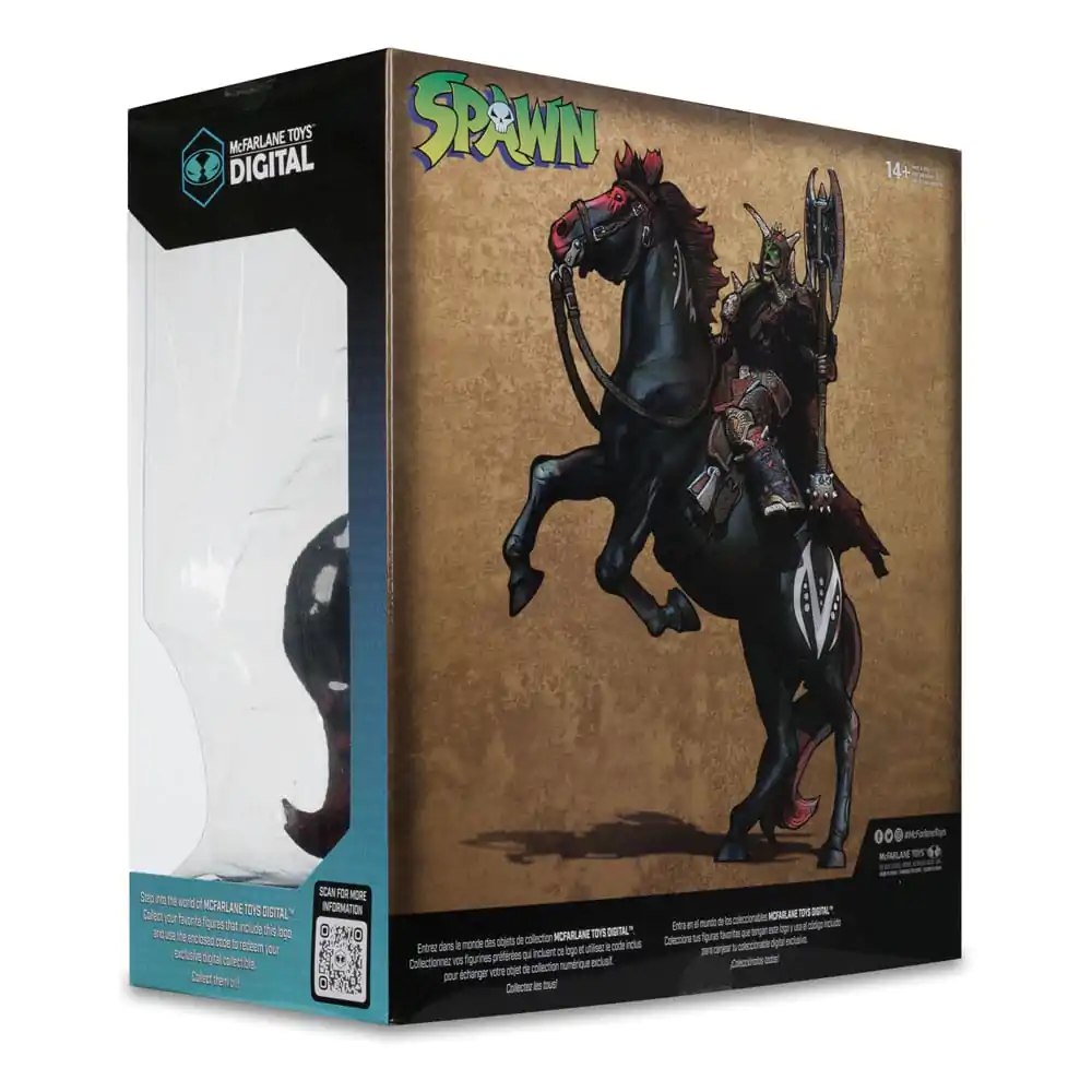 Spawn Akčné figúrky 2-Pack Bloodaxe with Horse (Spawn: The Dark Ages) 18 cm produktová fotografia