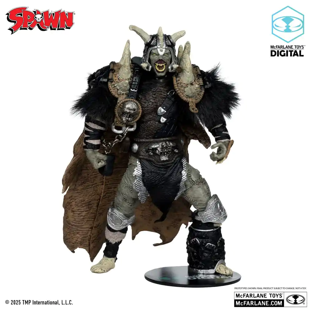 Spawn Akčná figúrka Bloodaxe with Horse (Spawn: The Dark Ages) (McFarlane Toys 30th Anniversary) (Gold Label) 18 cm produktová fotografia