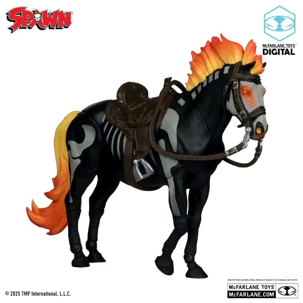 Spawn Akčná figúrka Bloodaxe with Horse (Spawn: The Dark Ages) (McFarlane Toys 30th Anniversary) (Gold Label) 18 cm produktová fotografia