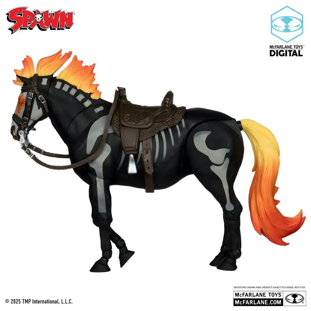 Spawn Akčná figúrka Bloodaxe with Horse (Spawn: The Dark Ages) (McFarlane Toys 30th Anniversary) (Gold Label) 18 cm produktová fotografia