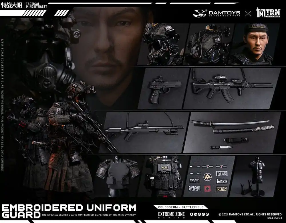 Special Warfare Ming Dynasty Extreme Zone Akčná figúrka 1/6 Jinyiwei 28 cm produktová fotografia