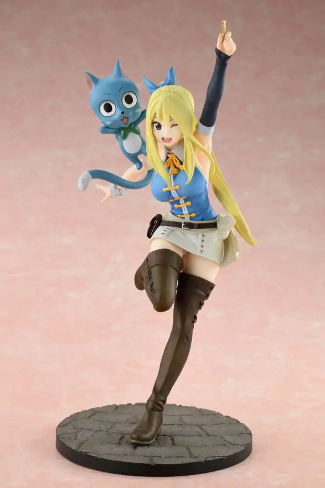 Fairy Tail PVC Socha 1/8 Lucy Heartfilia Wink Ver. 23 cm produktová fotografia