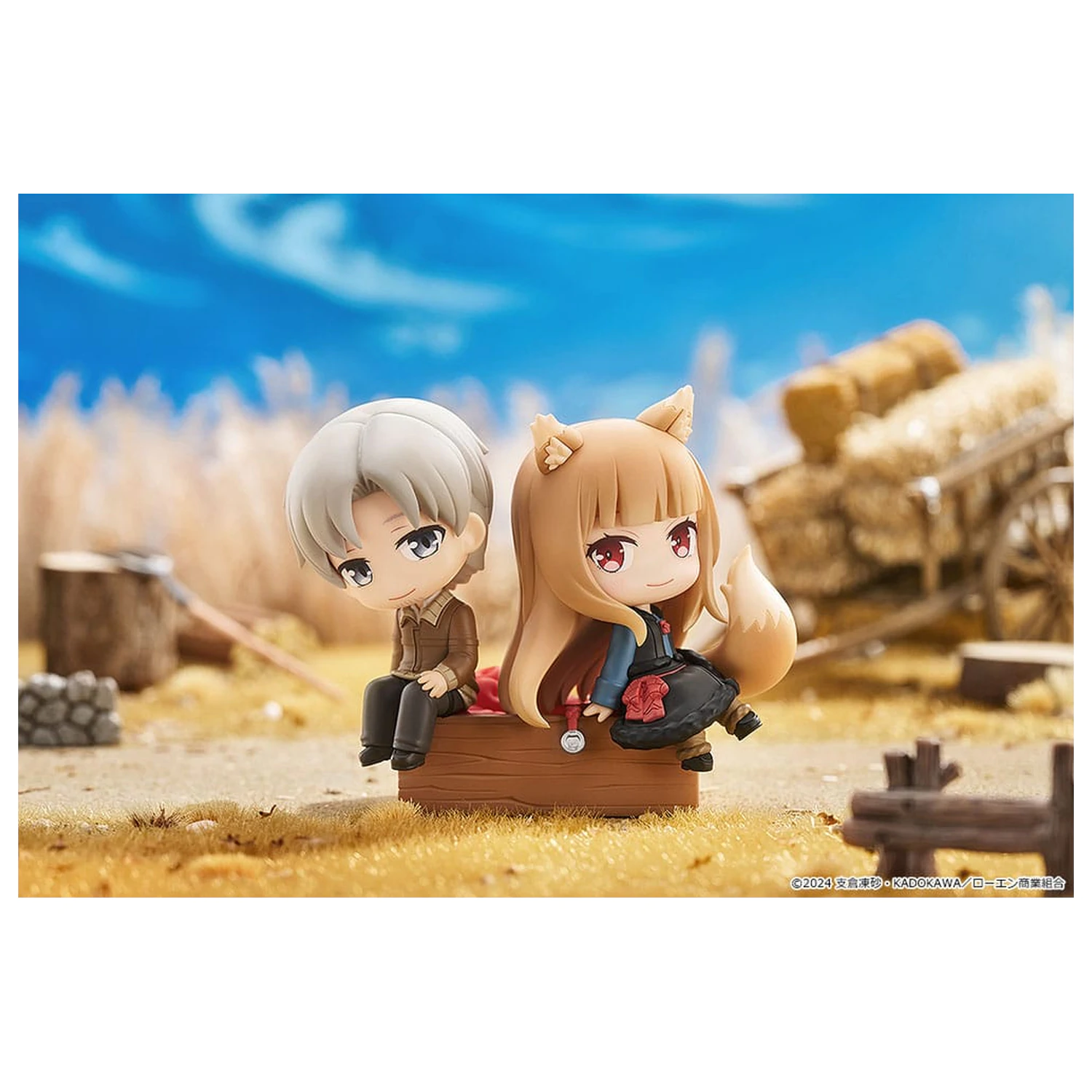 Spice and Wolf: Merchant Meets the Wise Wolf Mini Memory Mini figúrka Lawrence & Holo 8 cm produktová fotografia