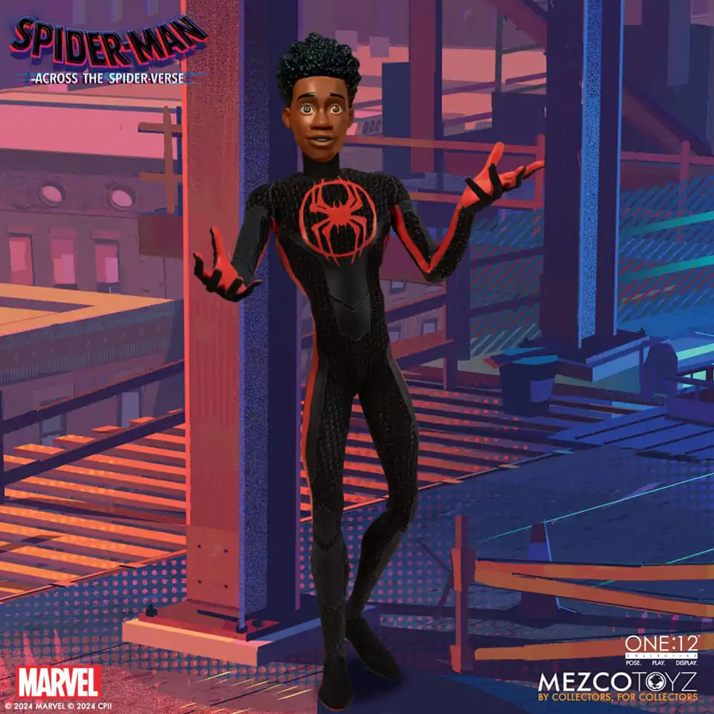 Spider-Man Akčná figúrka 1/12 Miles Morales 17 cm termékfotó