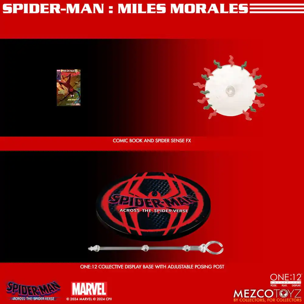 Spider-Man Akčná figúrka 1/12 Miles Morales 17 cm termékfotó