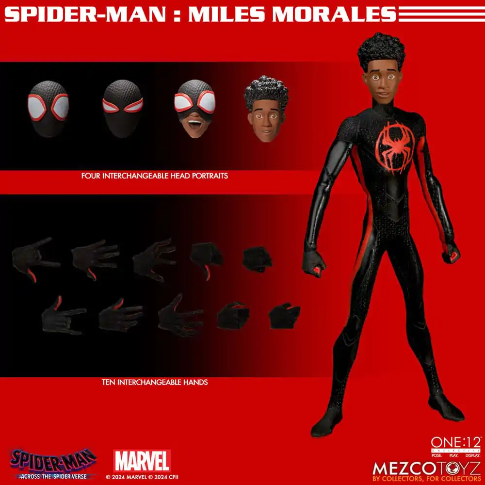 Spider-Man Akčná figúrka 1/12 Miles Morales 17 cm termékfotó