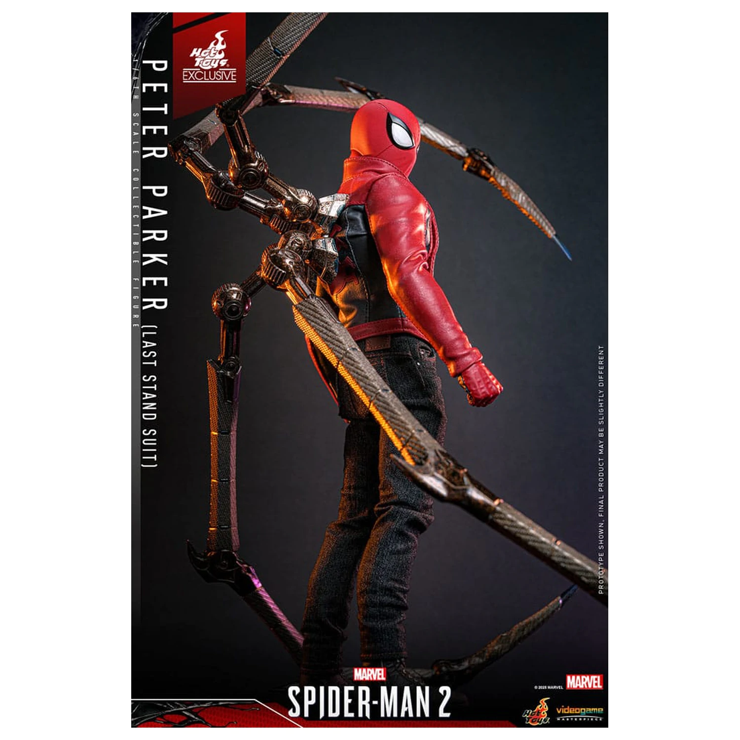 Spider-Man 2 akčná figúrka 1/6 Peter Parker (Last Stand Suit) Hot Toys Exclusive 30 cm produktová fotografia