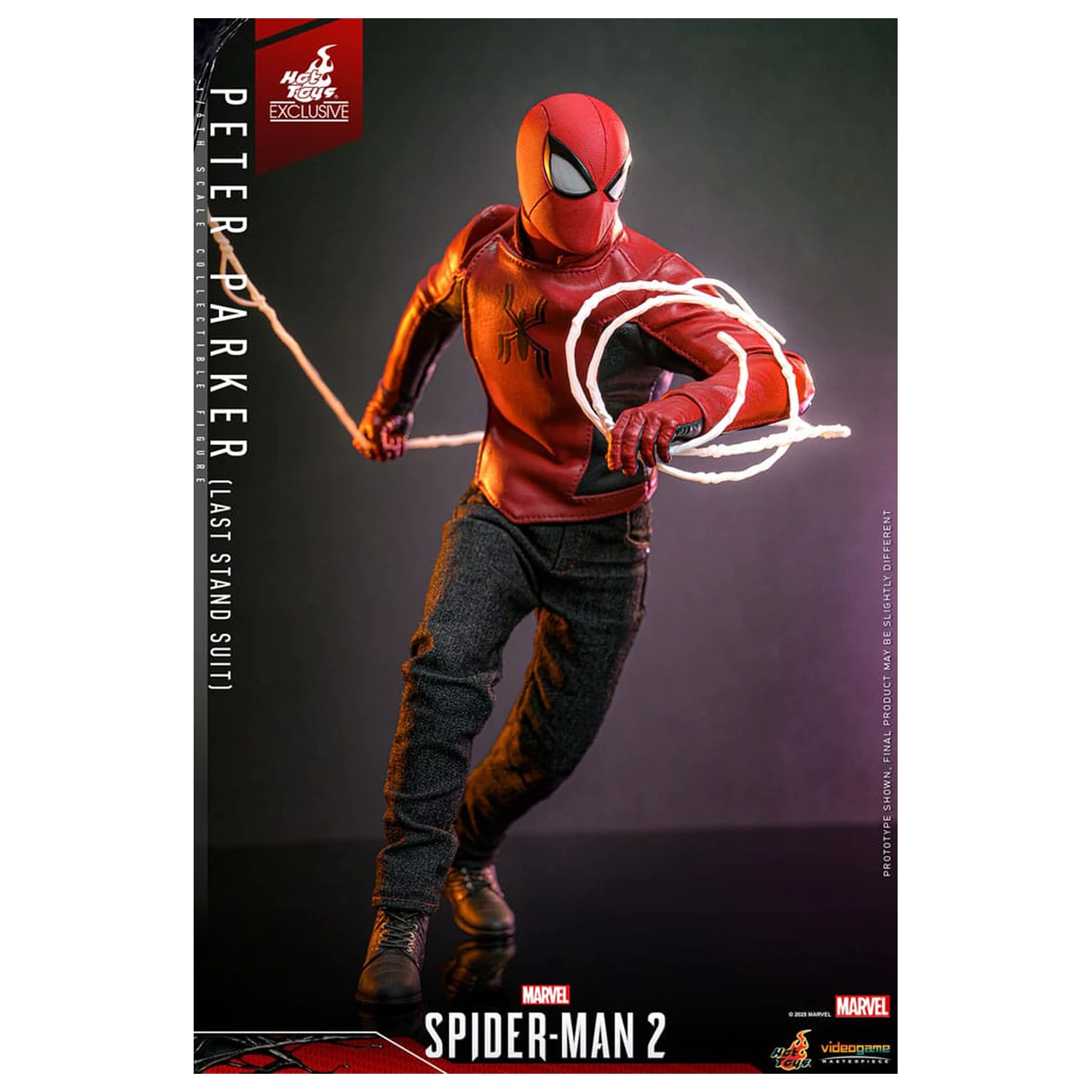 Spider-Man 2 akčná figúrka 1/6 Peter Parker (Last Stand Suit) Hot Toys Exclusive 30 cm produktová fotografia