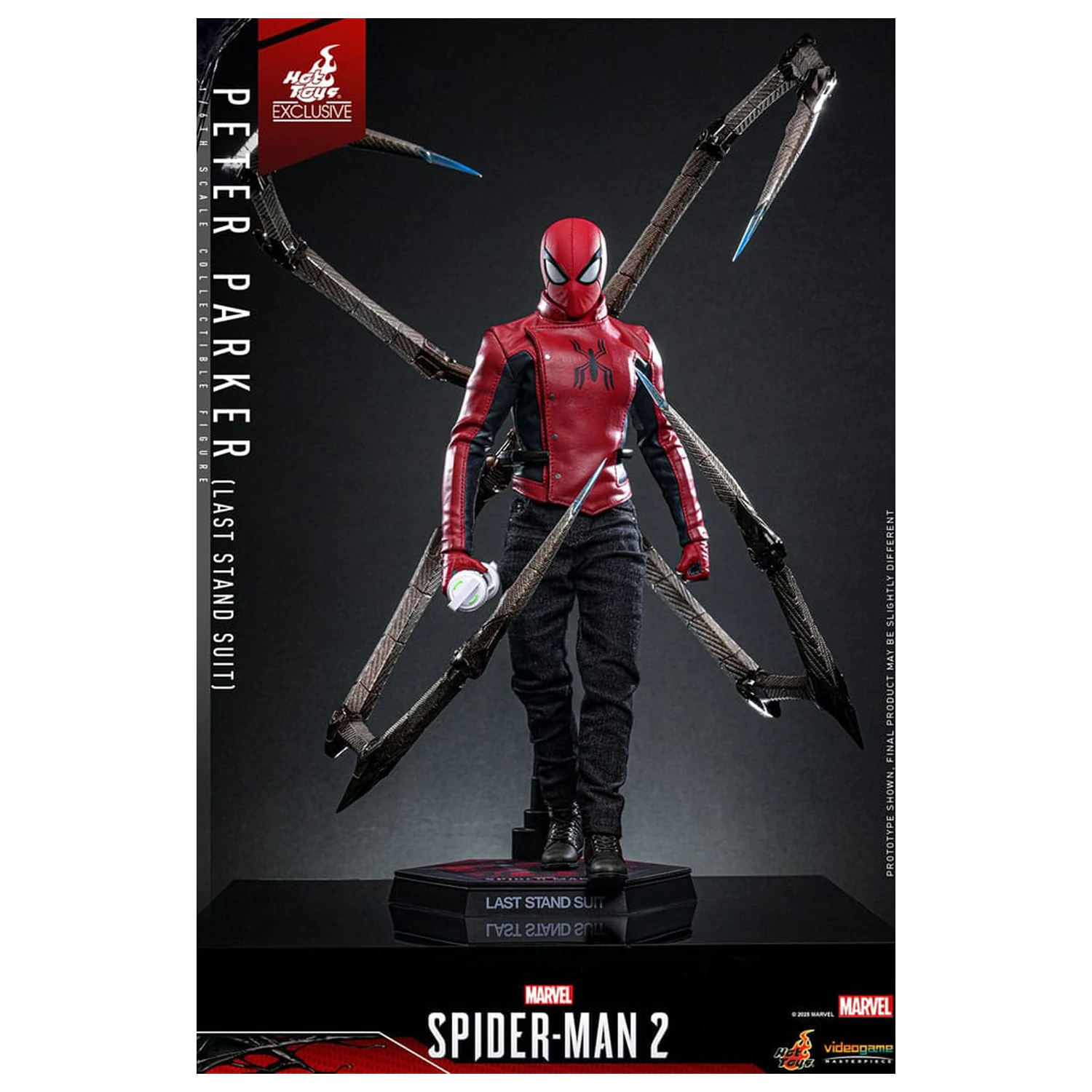 Spider-Man 2 akčná figúrka 1/6 Peter Parker (Last Stand Suit) Hot Toys Exclusive 30 cm produktová fotografia