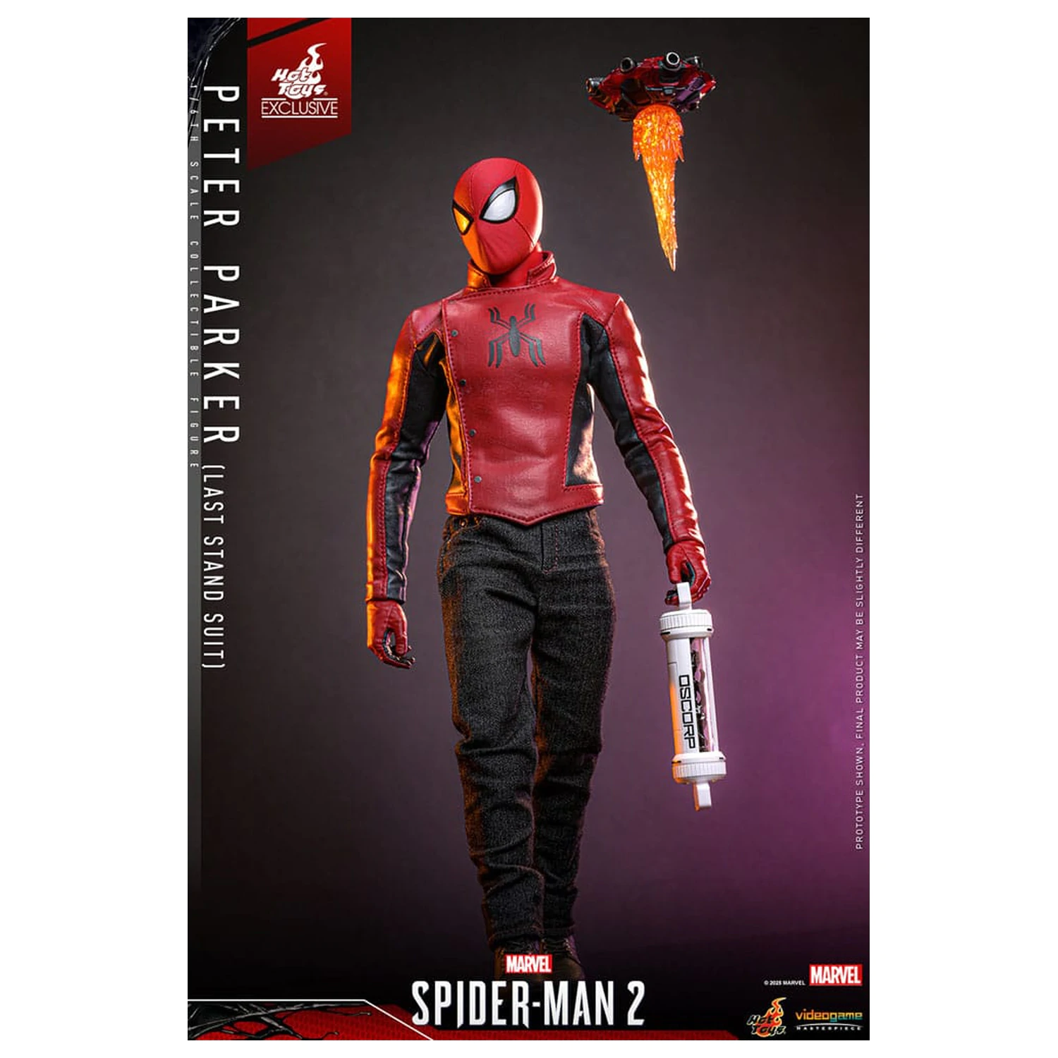 Spider-Man 2 akčná figúrka 1/6 Peter Parker (Last Stand Suit) Hot Toys Exclusive 30 cm produktová fotografia