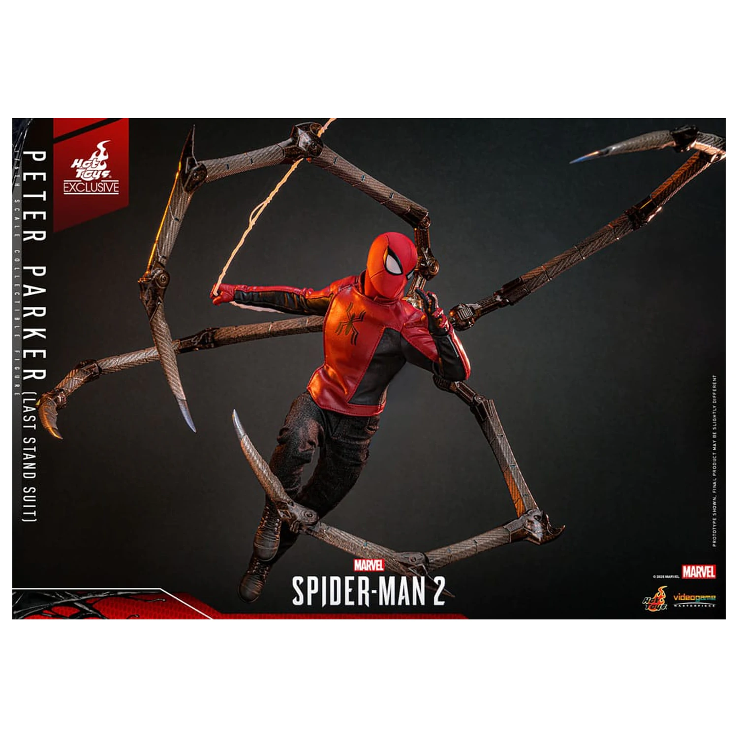 Spider-Man 2 akčná figúrka 1/6 Peter Parker (Last Stand Suit) Hot Toys Exclusive 30 cm produktová fotografia
