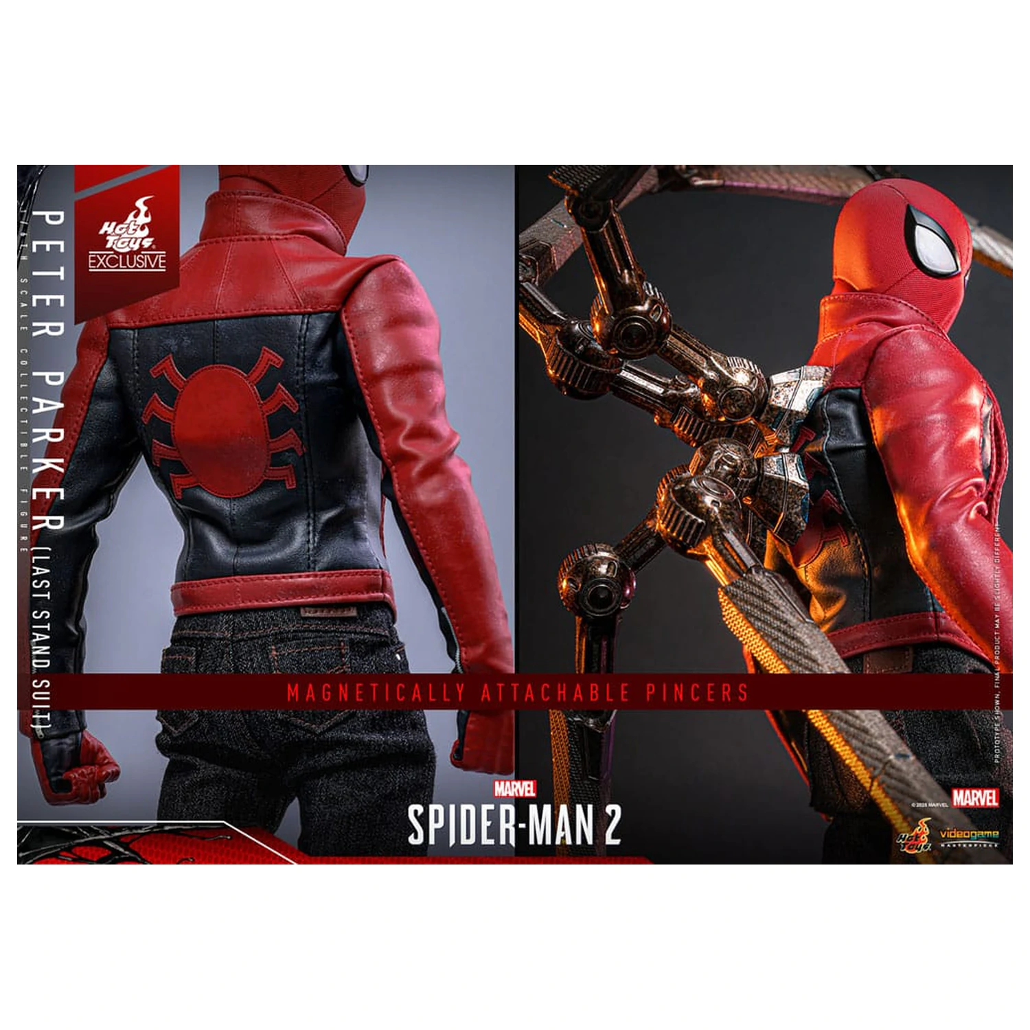 Spider-Man 2 akčná figúrka 1/6 Peter Parker (Last Stand Suit) Hot Toys Exclusive 30 cm produktová fotografia