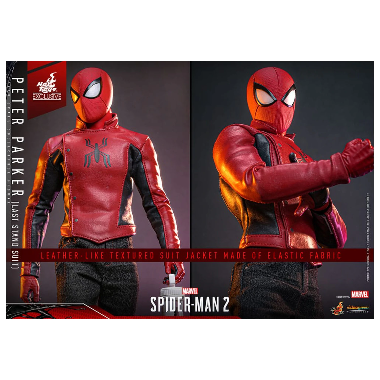 Spider-Man 2 akčná figúrka 1/6 Peter Parker (Last Stand Suit) Hot Toys Exclusive 30 cm produktová fotografia