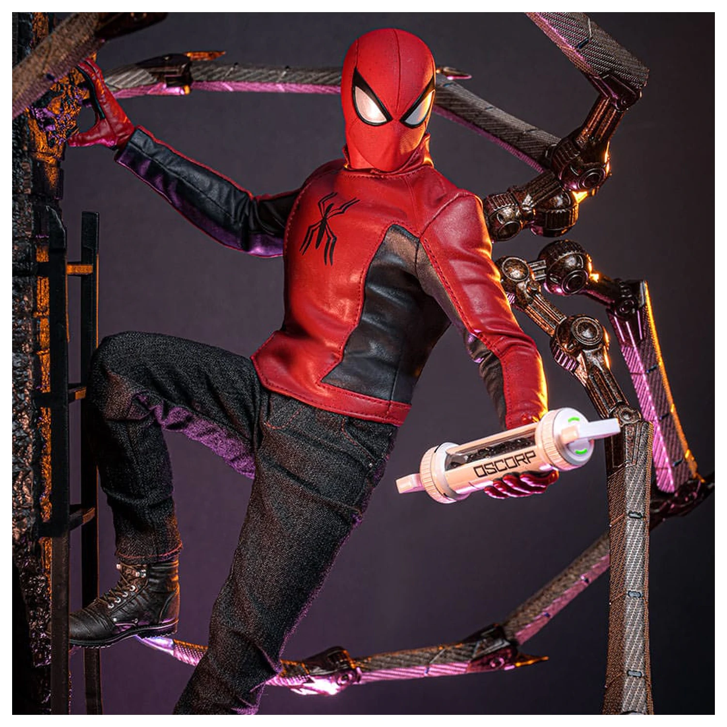 Spider-Man 2 akčná figúrka 1/6 Peter Parker (Last Stand Suit) Hot Toys Exclusive 30 cm produktová fotografia