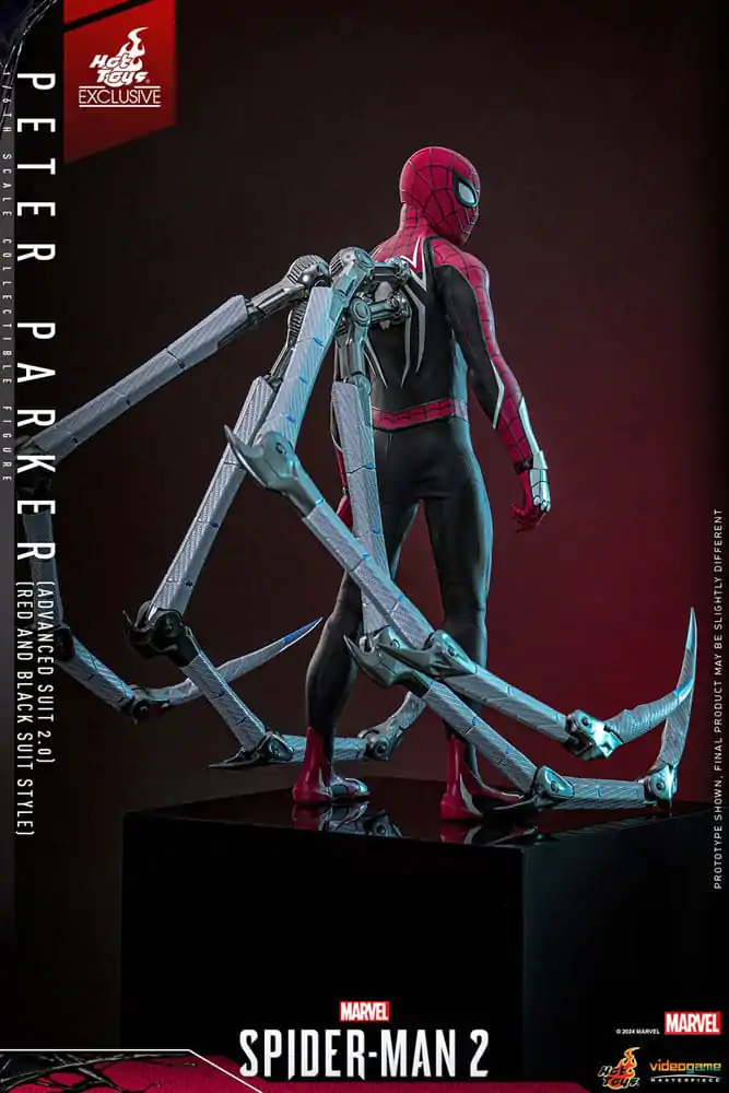 Spider-Man 2 Video Game Masterpiece Akčná Figúrka 1/6 Peter Parker (Advanced Suit 2.0) (Red and Black Suit Style) 30 cm produktová fotografia