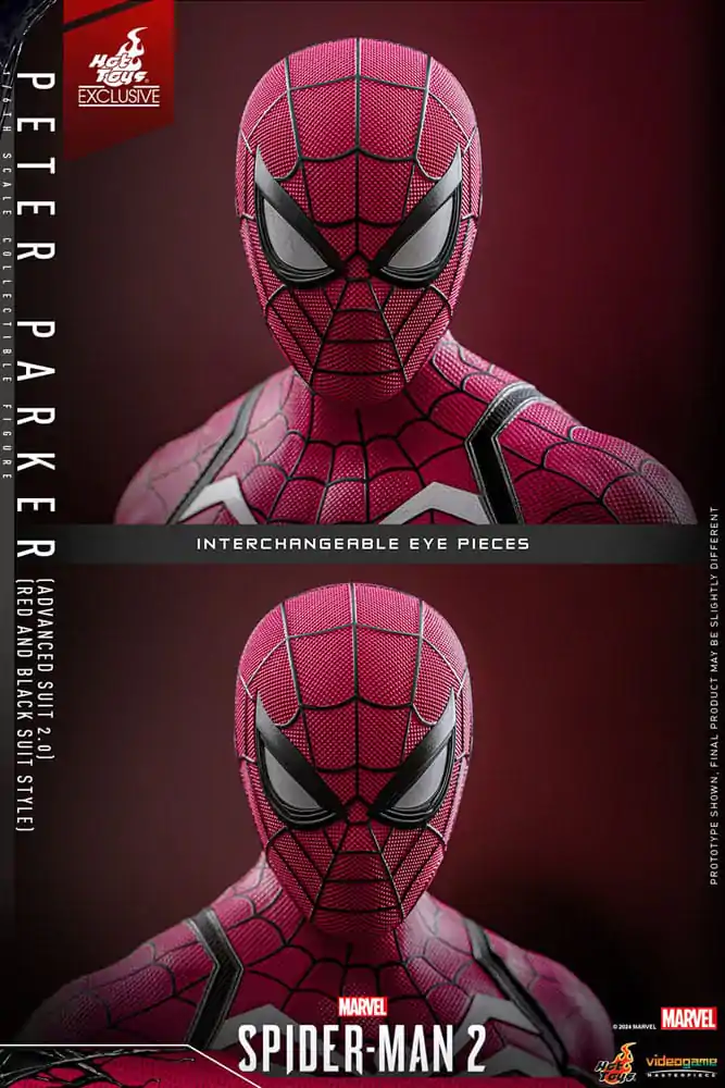 Spider-Man 2 Video Game Masterpiece Akčná Figúrka 1/6 Peter Parker (Advanced Suit 2.0) (Red and Black Suit Style) 30 cm produktová fotografia