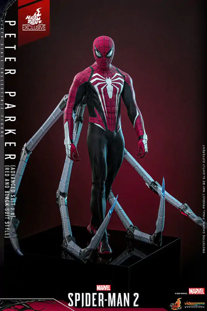 Spider-Man 2 Video Game Masterpiece Akčná Figúrka 1/6 Peter Parker (Advanced Suit 2.0) (Red and Black Suit Style) 30 cm produktová fotografia