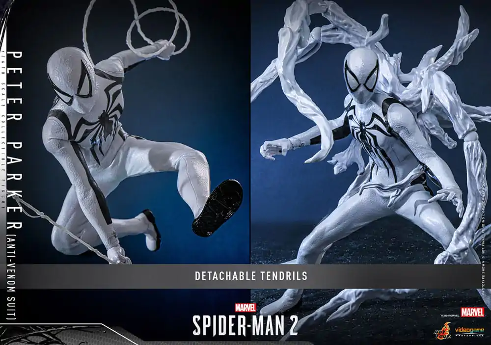 Spider-Man 2 Video Game Masterpiece akčná figúrka 1/6 Peter Parker (Anti-Venom Suit) 30 cm produktová fotografia