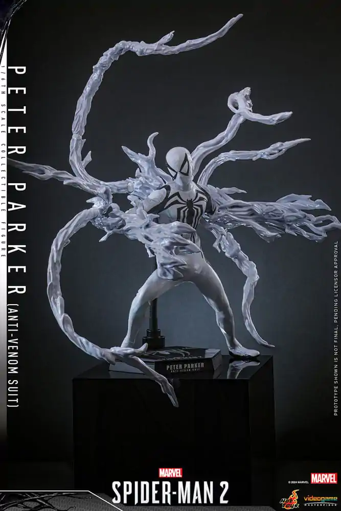 Spider-Man 2 Video Game Masterpiece akčná figúrka 1/6 Peter Parker (Anti-Venom Suit) 30 cm produktová fotografia