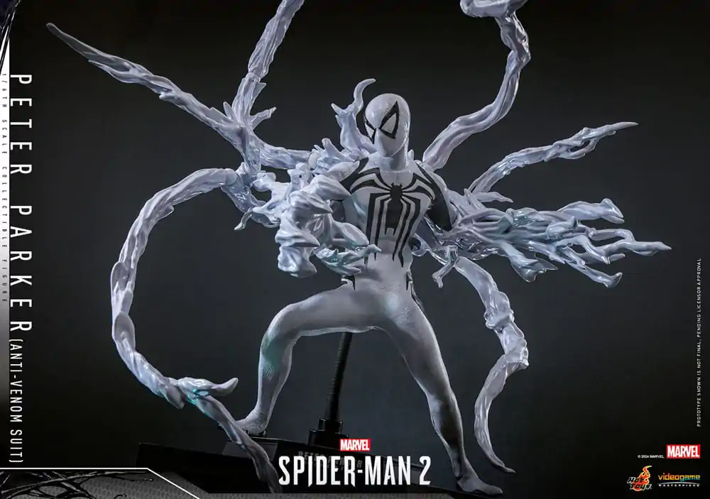 Spider-Man 2 Video Game Masterpiece akčná figúrka 1/6 Peter Parker (Anti-Venom Suit) 30 cm produktová fotografia