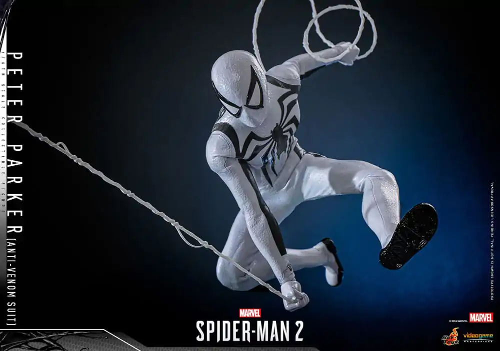 Spider-Man 2 Video Game Masterpiece akčná figúrka 1/6 Peter Parker (Anti-Venom Suit) 30 cm produktová fotografia