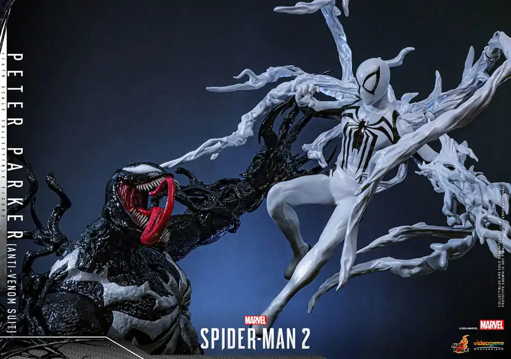 Spider-Man 2 Video Game Masterpiece akčná figúrka 1/6 Peter Parker (Anti-Venom Suit) 30 cm produktová fotografia