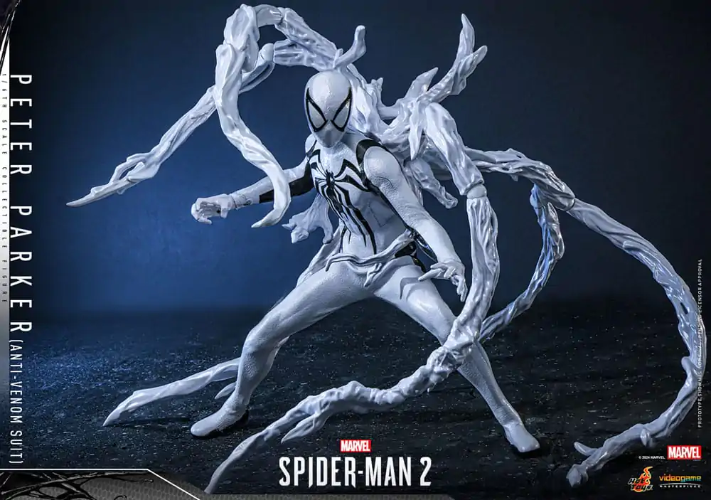 Spider-Man 2 Video Game Masterpiece akčná figúrka 1/6 Peter Parker (Anti-Venom Suit) 30 cm produktová fotografia