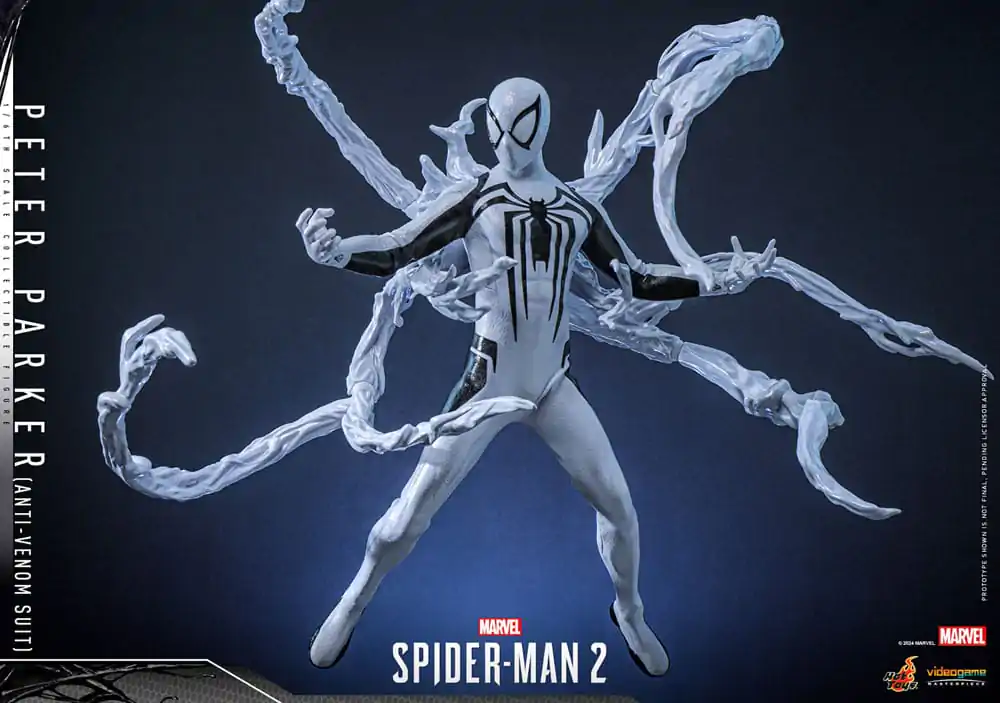 Spider-Man 2 Video Game Masterpiece akčná figúrka 1/6 Peter Parker (Anti-Venom Suit) 30 cm produktová fotografia