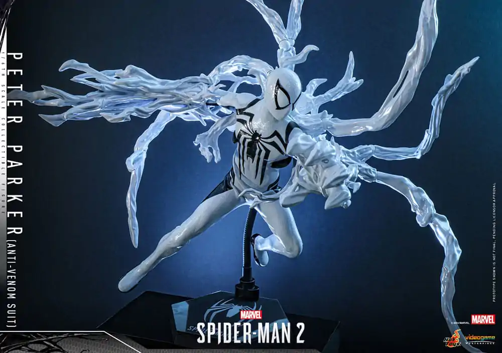 Spider-Man 2 Video Game Masterpiece akčná figúrka 1/6 Peter Parker (Anti-Venom Suit) 30 cm produktová fotografia