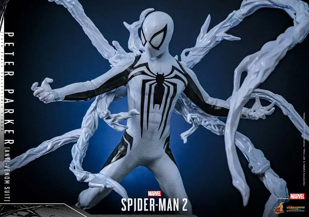 Spider-Man 2 Video Game Masterpiece akčná figúrka 1/6 Peter Parker (Anti-Venom Suit) 30 cm produktová fotografia