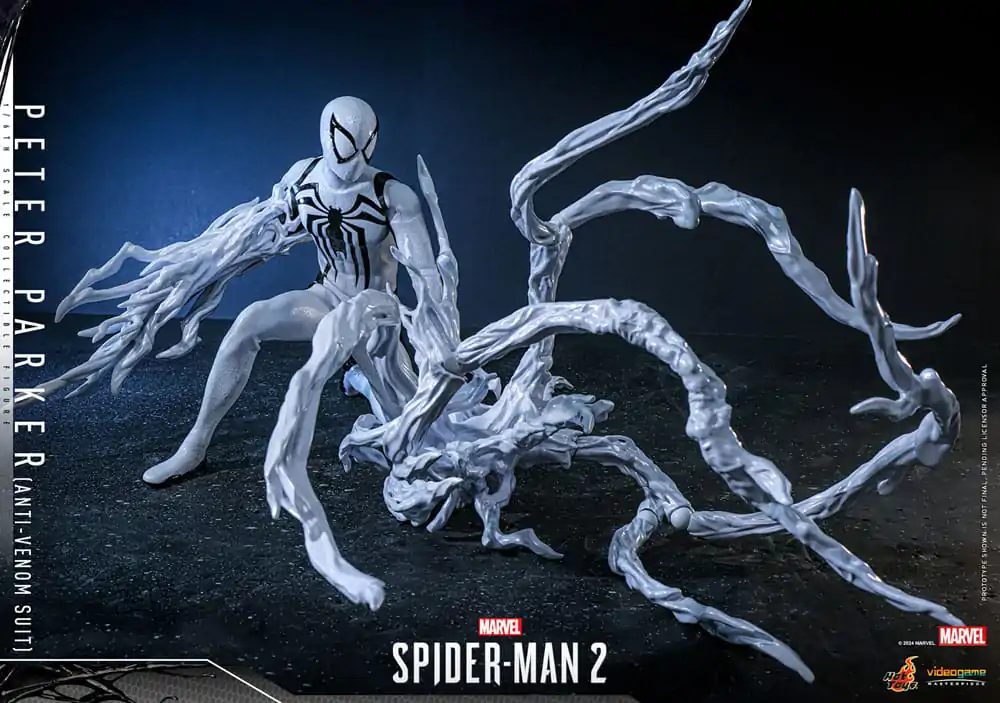 Spider-Man 2 Video Game Masterpiece akčná figúrka 1/6 Peter Parker (Anti-Venom Suit) 30 cm produktová fotografia