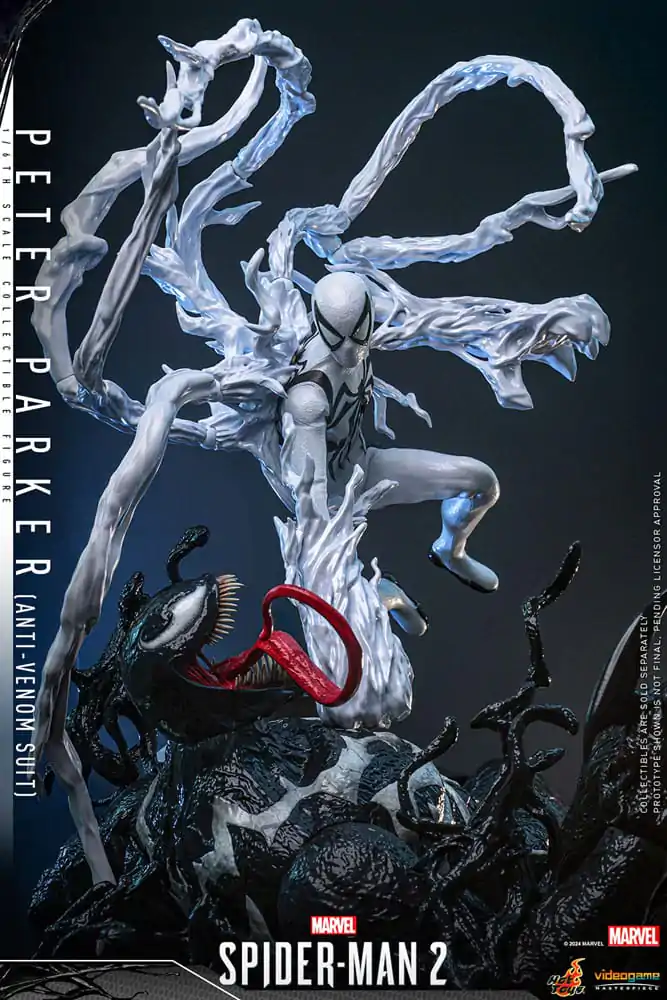 Spider-Man 2 Video Game Masterpiece akčná figúrka 1/6 Peter Parker (Anti-Venom Suit) 30 cm produktová fotografia