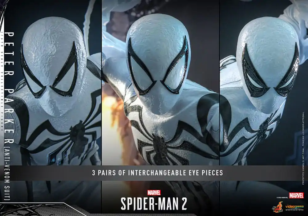 Spider-Man 2 Video Game Masterpiece akčná figúrka 1/6 Peter Parker (Anti-Venom Suit) 30 cm produktová fotografia