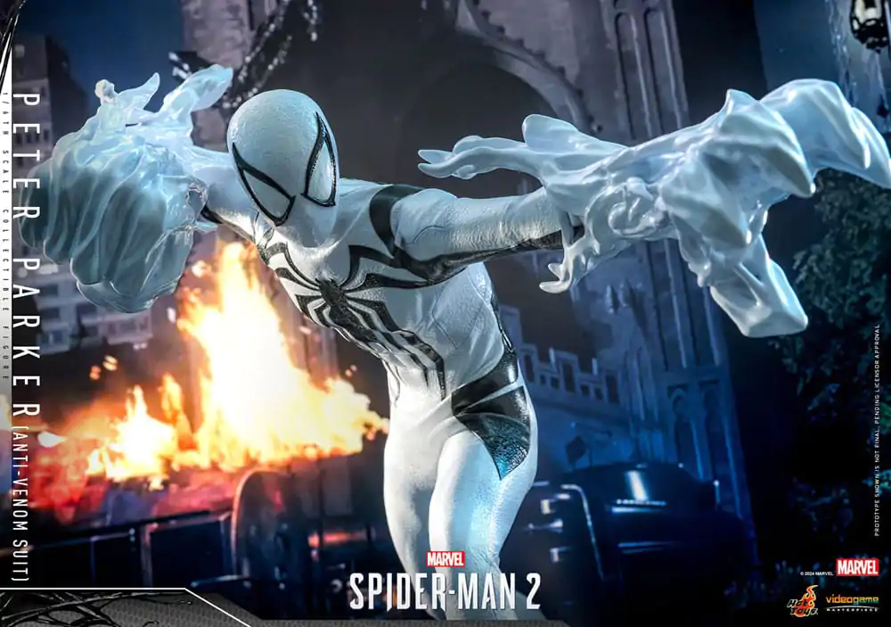 Spider-Man 2 Video Game Masterpiece akčná figúrka 1/6 Peter Parker (Anti-Venom Suit) 30 cm produktová fotografia