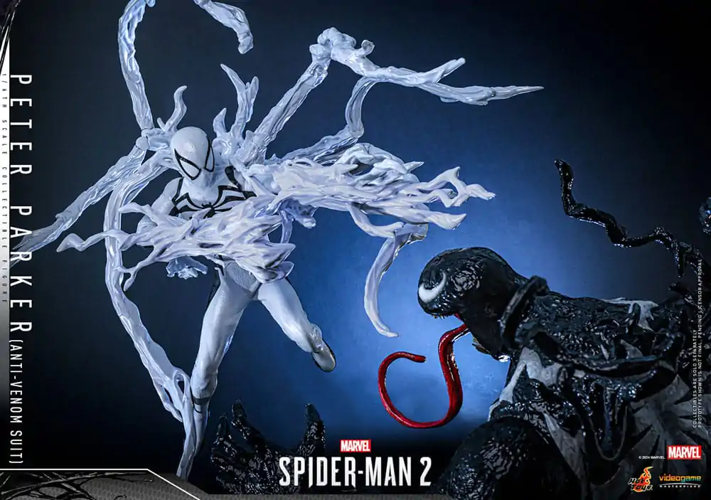 Spider-Man 2 Video Game Masterpiece akčná figúrka 1/6 Peter Parker (Anti-Venom Suit) 30 cm produktová fotografia