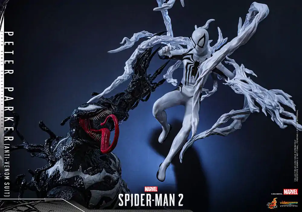 Spider-Man 2 Video Game Masterpiece akčná figúrka 1/6 Peter Parker (Anti-Venom Suit) 30 cm produktová fotografia