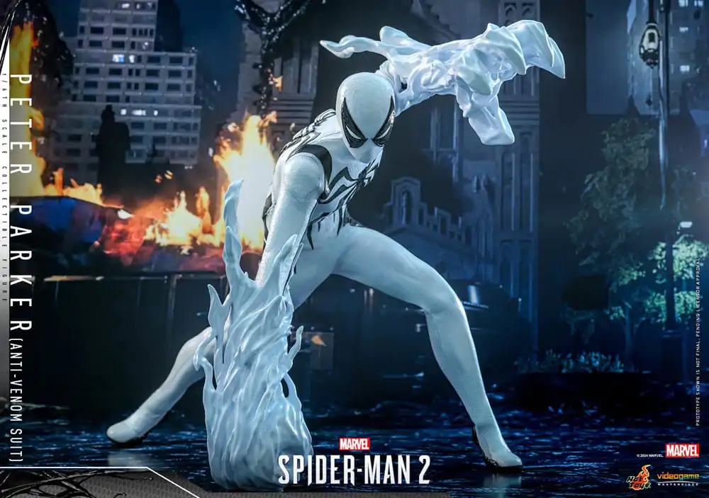 Spider-Man 2 Video Game Masterpiece akčná figúrka 1/6 Peter Parker (Anti-Venom Suit) 30 cm produktová fotografia