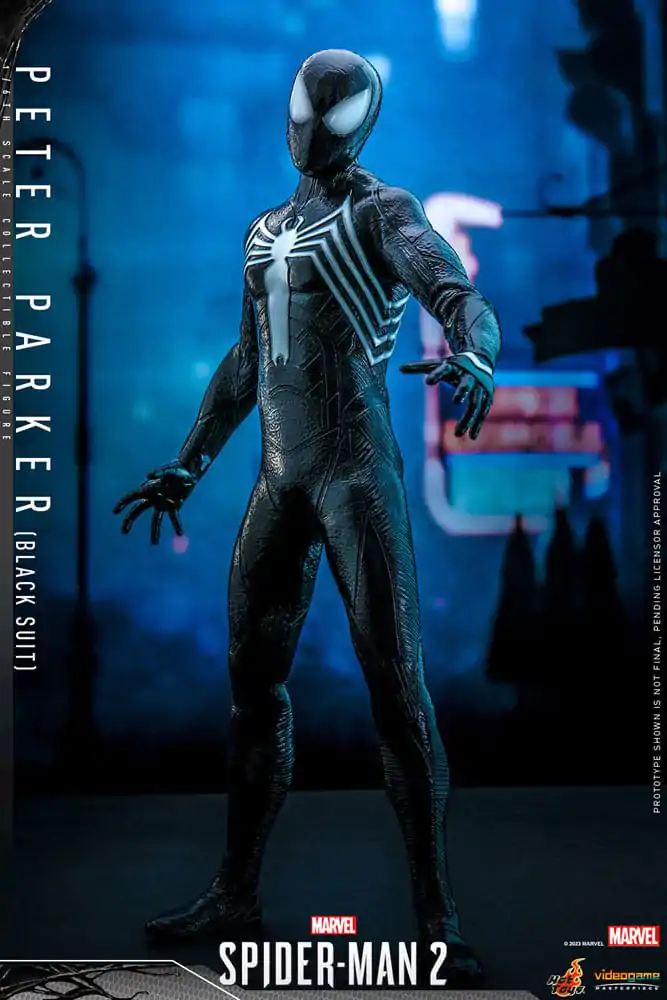 Spider-Man 2 Video Game Masterpiece Action Figúrka 1/6 Peter Parker (fekete öltöny) 30 cm termékfotó