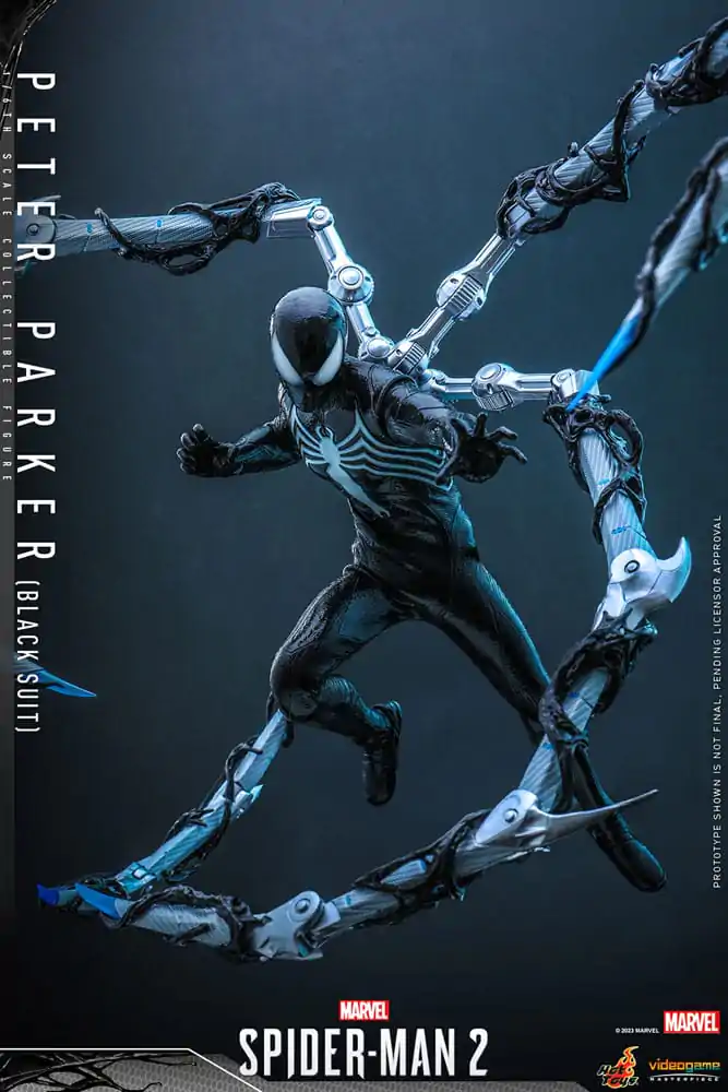 Spider-Man 2 Video Game Masterpiece Action Figúrka 1/6 Peter Parker (fekete öltöny) 30 cm termékfotó