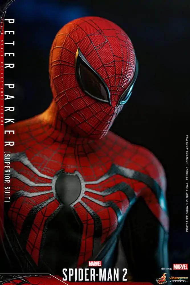 Spider-Man 2 Video Game Masterpiece Action Figure 1/6 Peter Parker (Superior Suit) 30 cm termékfotó