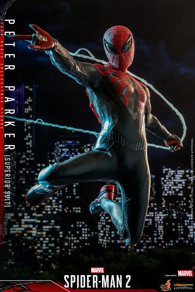 Spider-Man 2 Video Game Masterpiece Action Figure 1/6 Peter Parker (Superior Suit) 30 cm termékfotó