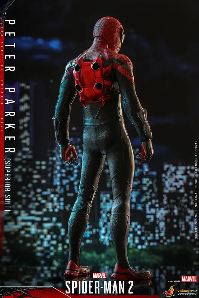 Spider-Man 2 Video Game Masterpiece Action Figure 1/6 Peter Parker (Superior Suit) 30 cm termékfotó