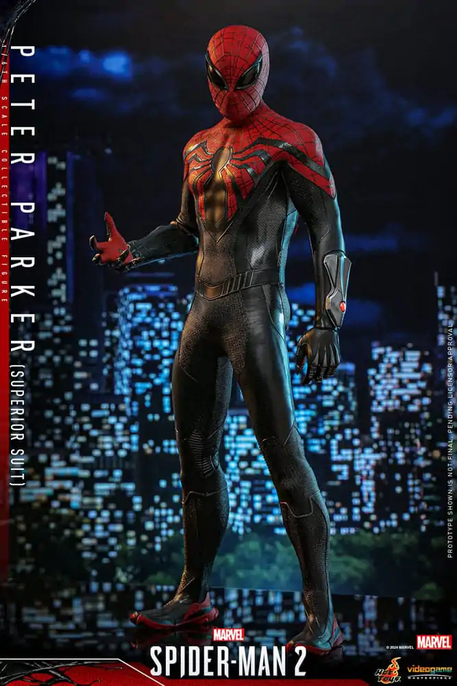 Spider-Man 2 Video Game Masterpiece Action Figure 1/6 Peter Parker (Superior Suit) 30 cm termékfotó