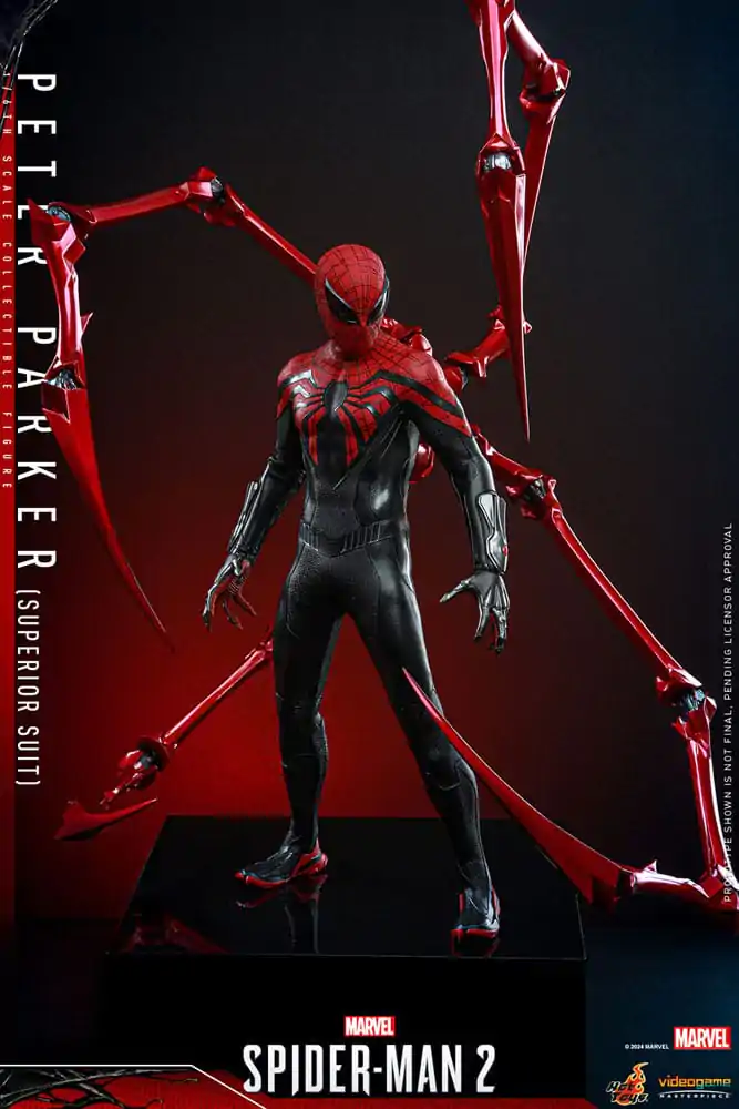 Spider-Man 2 Video Game Masterpiece Action Figure 1/6 Peter Parker (Superior Suit) 30 cm termékfotó